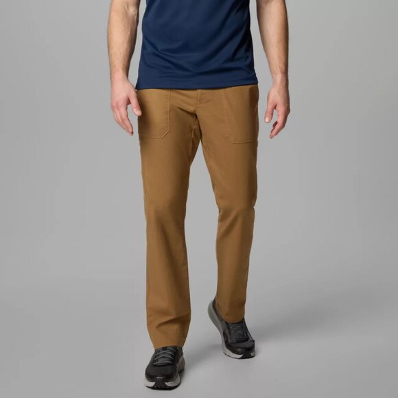 Columbia Men's ROC Flex Utility Pants Delta Brown 38x32 $100 Value - Picture 7 of 7